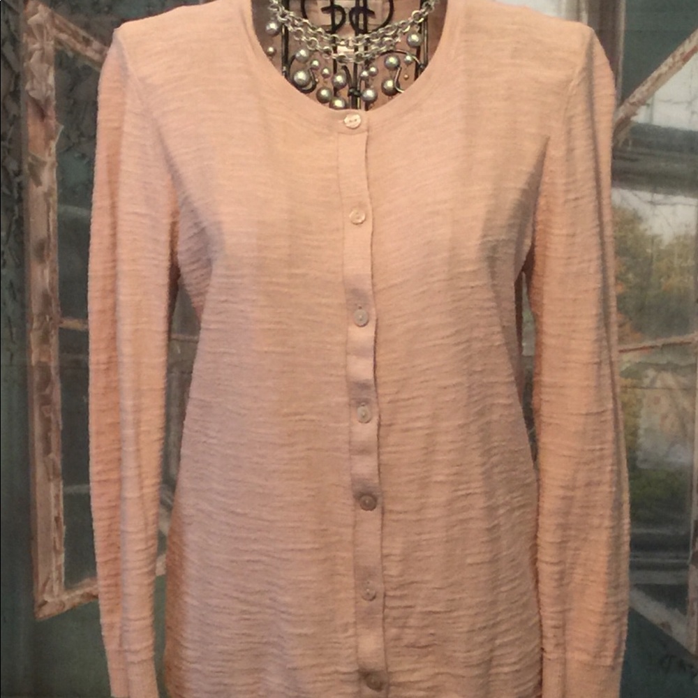 Ann Taylor Loft cotton cardigan.